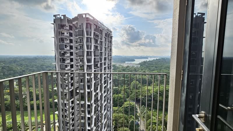 Eco Sanctuary, 63 Chestnut Avenue, 3 Bedrooms, 980 sqft, Condominium For Rent, by Eunice Tan, 500195970 - Balcony - PropertyGuru.com.sg