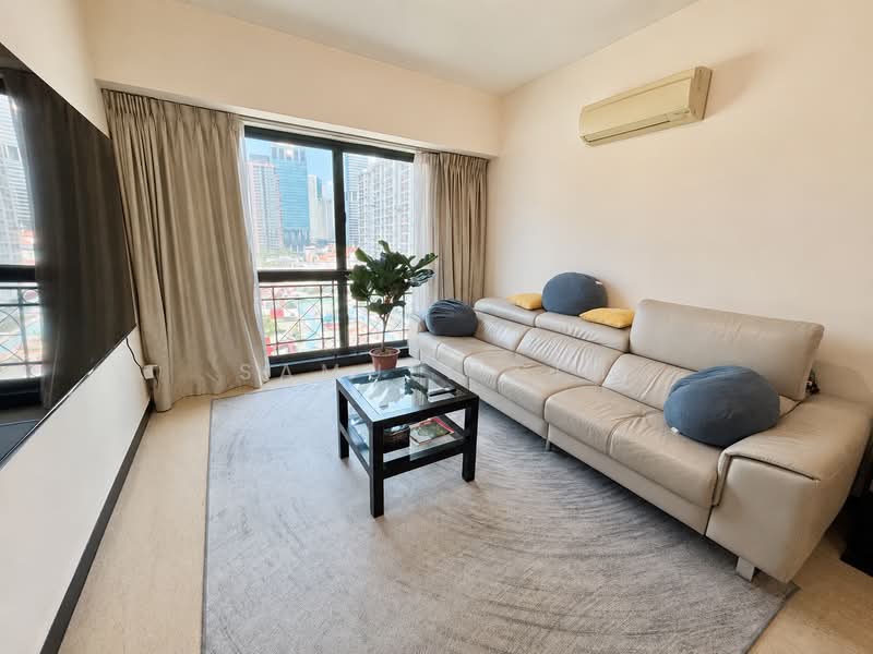 The Bencoolen, 180A Bencoolen Street, 3 Bedrooms, 1,033 sqft, Apartment For Sale, by Samuel Sim, 500196016 - Living Room - PropertyGuru.com.sg