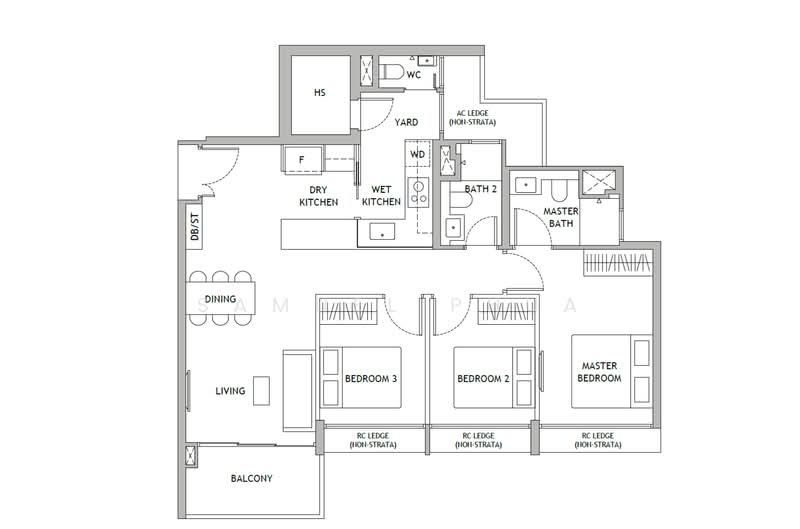 Cheap 3 bed, 1km MGS, Newton / Novena, 3 Bedrooms, 1,001 sqft, Condominium For Sale, by Samuel Phua, 500196017 - PropertyGuru.com.sg