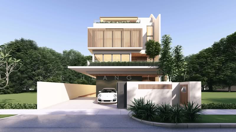 Bodmin Drive in Serangoon Garden Estate, Call 9228 3805 Now for Bodmin Drive Developer Discount!, 6 Bedrooms, 7,200 sqft, Semi-Detached House For Sale, by Lyn Huang (可欣), 500196040 - Exterior - PropertyGuru.com.sg