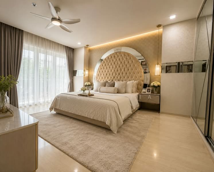 Freehold Semi-D walking to Kovan MRT Nex 1km to PLMGS, , 7 Bedrooms, 5,200 sqft, Semi-Detached House For Sale, by Cecilia Tia, 500196049 - Bedroom - PropertyGuru.com.sg