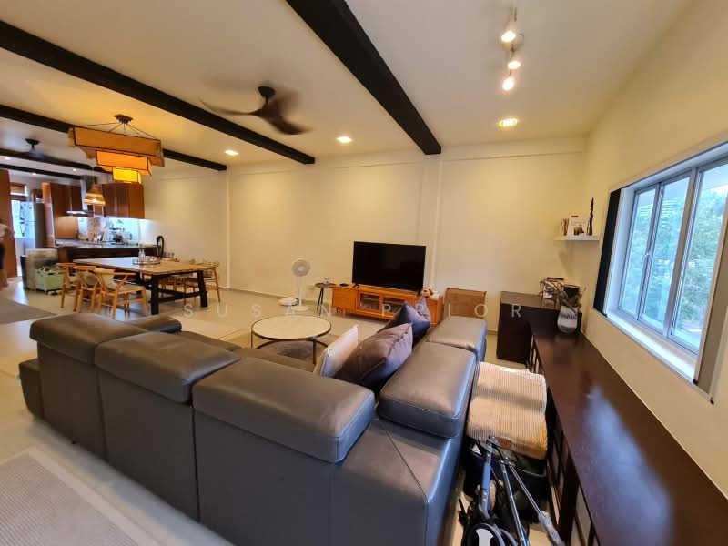 Tiong Bahru BIG Unit, Tiong Bahru Road, 2 Bedrooms, 1,250 sqft, Conservation House For Sale, by Susan Prior, 500196058 - Living Room - PropertyGuru.com.sg