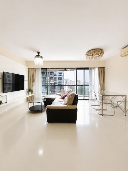 Austville Residences, 19 Sengkang East Avenue, 4 Bedrooms, 1,227 sqft, Executive Condominium For Sale, by Chia Xue Fen Cherine, 500196061 - Living Room - PropertyGuru.com.sg