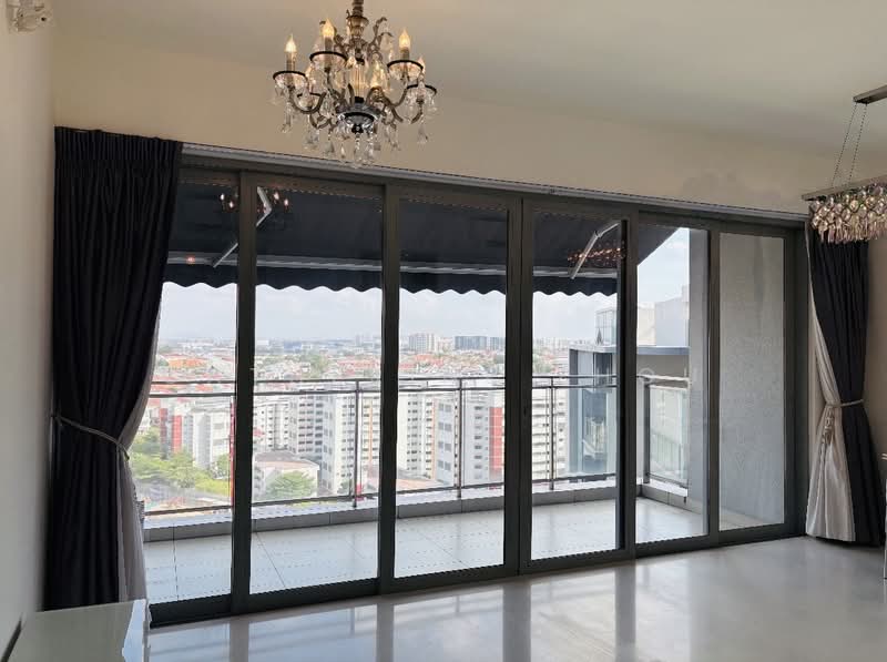 The Scala @ Lorong Chuan, 138 Serangoon Avenue 3, 3 Bedrooms, 1,518 sqft, Condominium For Sale, by Catherine Zhou, 500196073 - Balcony - PropertyGuru.com.sg