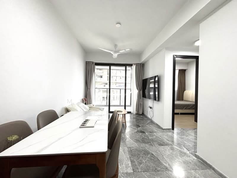 One Bernam, 1 Bernam Street, 2 Bedrooms, 829 sqft, Condominium For Rent, by Melvin Lee, 500196079 - Living Room - PropertyGuru.com.sg