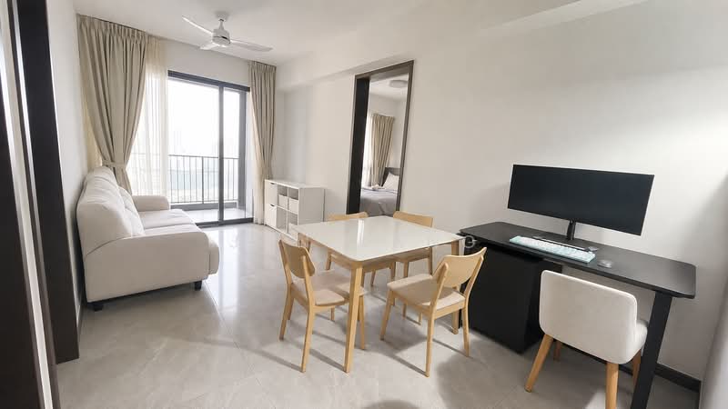 Clavon, Clementi Avenue 1, 2 Bedrooms, 764 sqft, Condominium For Rent, by Jun Kang, 500196154 - Living Room - PropertyGuru.com.sg