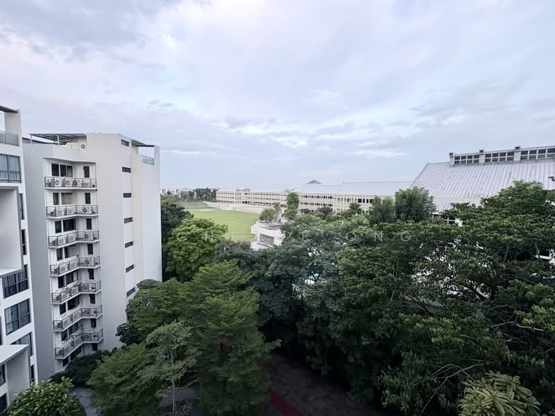 Parc Olympia, 60 Flora Drive, 2 Bedrooms, 657 sqft, Condominium For Rent, by Michelle Ong, 500196170 - View from Living and all rooms - PropertyGuru.com.sg