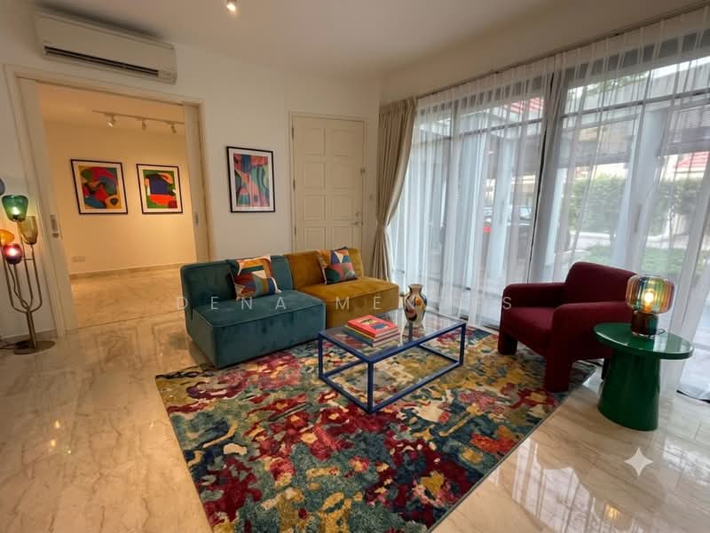 Brentwood Villas, Lloyd Road Singapore, 3 Bedrooms, 2,242 sqft, Town House For Rent, by Dena Mendes, 500196174 - Living Room - PropertyGuru.com.sg