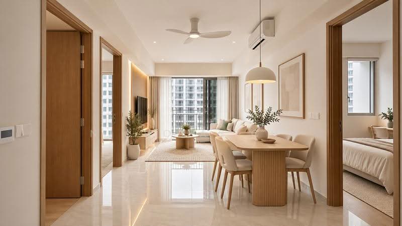 Grand Dunman, 18 Dunman Road, East Coast / Marine Parade, 2 Bedrooms, 667 sqft, Condominium For Sale, by Nicholas Cho, 500196184 - Living Room - PropertyGuru.com.sg