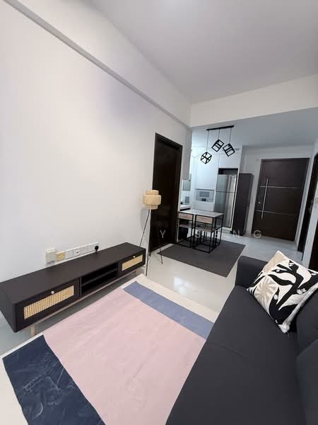 Eon Shenton, 70 Shenton Way, 2 Bedrooms, 603 sqft, Condominium For Rent, by Shirley Seng, 500196185 - Living Room - PropertyGuru.com.sg
