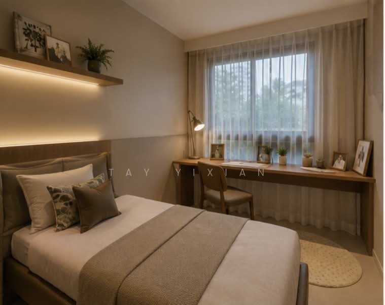 Lentor Hills Residences, 35 Lentor Hills Road, 3 Bedrooms, 980 sqft, Apartment For Sale, by Tay Yixian, 500196206 - Bedroom - PropertyGuru.com.sg