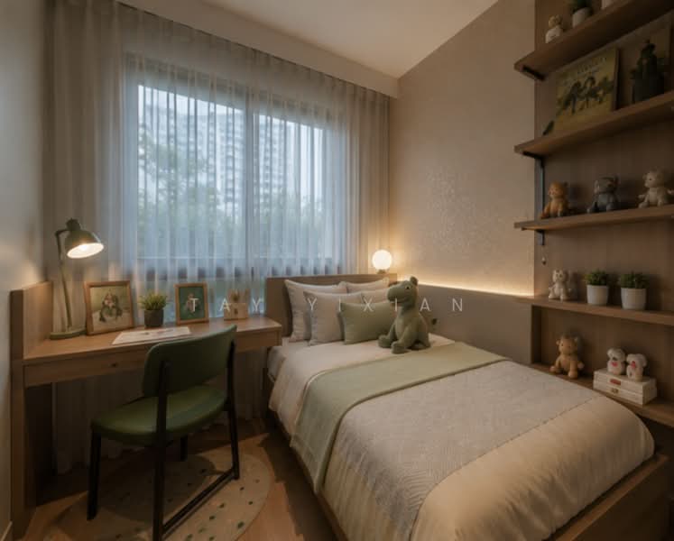 Lentor Hills Residences, 35 Lentor Hills Road, 3 Bedrooms, 980 sqft, Apartment For Sale, by Tay Yixian, 500196206 - Bedroom - PropertyGuru.com.sg