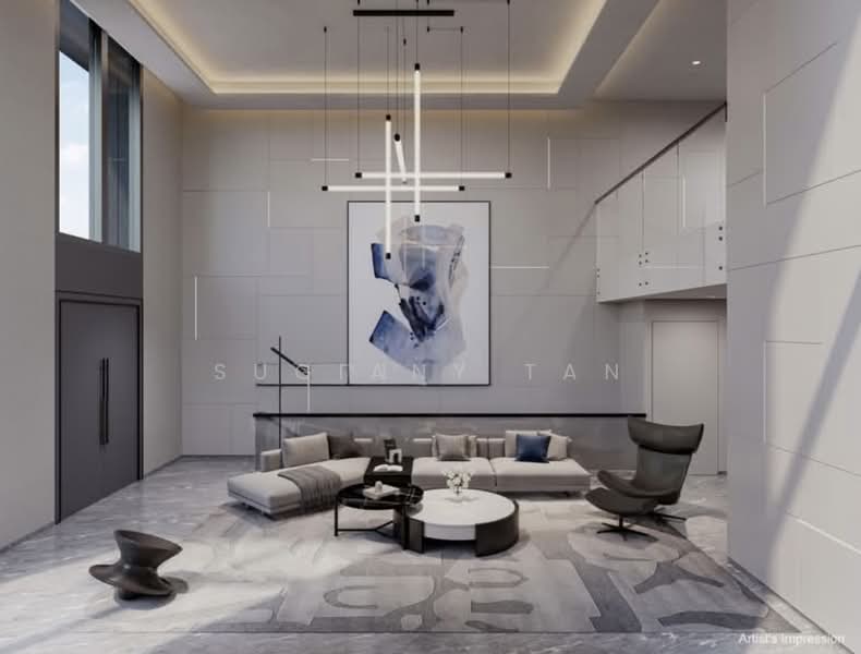Chancery Hill Villas, Chancery Hill Road, 5 Bedrooms, 6,560 sqft, Semi-Detached House For Sale, by Sugiany Tan, 500196213 - Living Room - PropertyGuru.com.sg