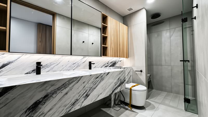 Kheam Hock Road, Kheam Hock Road, 6 Bedrooms, 8,143 sqft, Semi-Detached House For Sale, by Justin Foo, 500196217 - Bathroom - PropertyGuru.com.sg