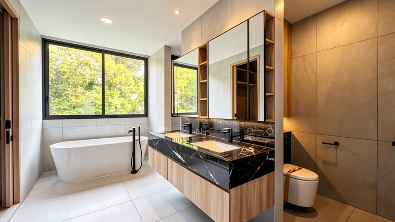 Kheam Hock Road, Kheam Hock Road, 6 Bedrooms, 8,143 sqft, Semi-Detached House For Sale, by Justin Foo, 500196217 - Bathroom - PropertyGuru.com.sg