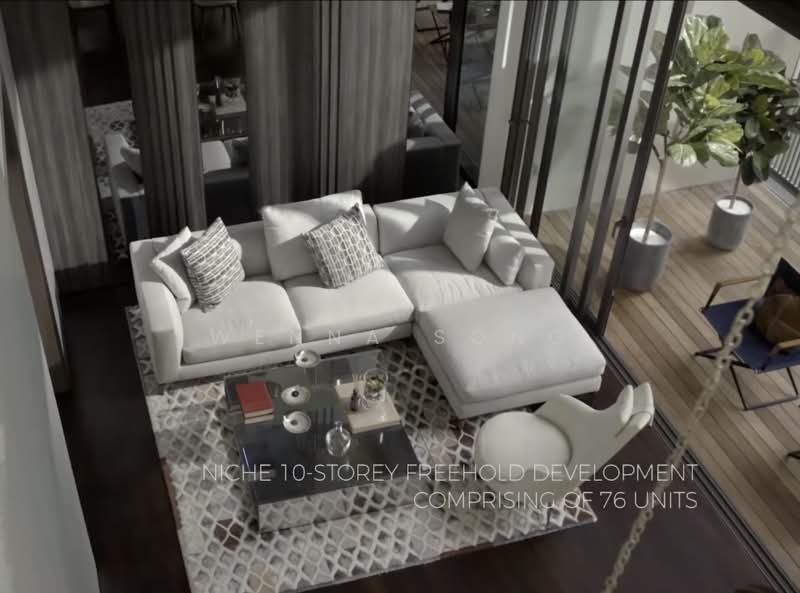 Condo for Rent near River Valley Road, , 3 Bedrooms, 2,422 sqft, Condominium For Rent, by Wenna Song, 500196227 - Living Room - PropertyGuru.com.sg