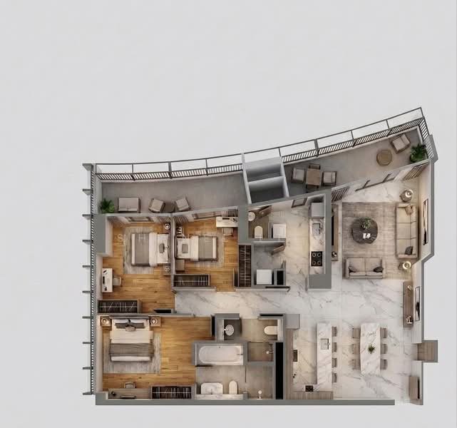 DUO Residences, 1 Fraser Street, 3 Bedrooms, 1,722 sqft, Apartment For Sale, by Shanel Liew, 500196234 - PropertyGuru.com.sg
