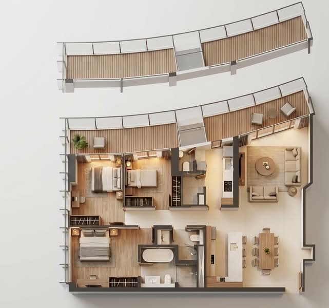 DUO Residences, 1 Fraser Street, 3 Bedrooms, 1,722 sqft, Apartment For Sale, by Shanel Liew, 500196234 - Bedroom - PropertyGuru.com.sg