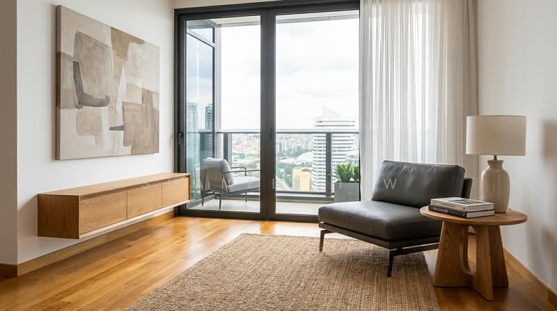 DUO Residences, 1 Fraser Street, 3 Bedrooms, 1,722 sqft, Apartment For Sale, by Shanel Liew, 500196234 - Living Room - PropertyGuru.com.sg