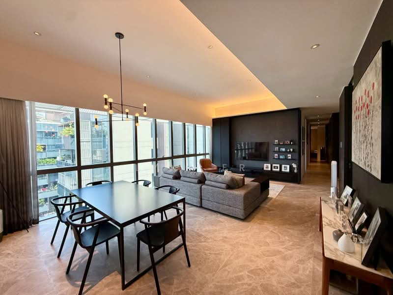 Leedon Residence, 6 Leedon Heights, 4 Bedrooms, 3,746 sqft, Condominium For Sale, by Lynn Er, 500196237 - Living Room - PropertyGuru.com.sg