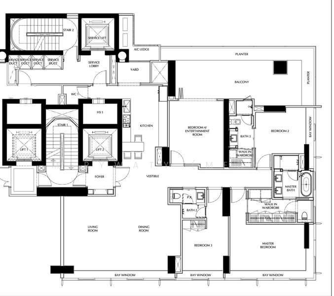 The Ritz-Carlton Residences, 65 Cairnhill Road, 4 Bedrooms, 2,831 sqft, Condominium For Sale, by Merywaty (Mery), 500196246 - PropertyGuru.com.sg