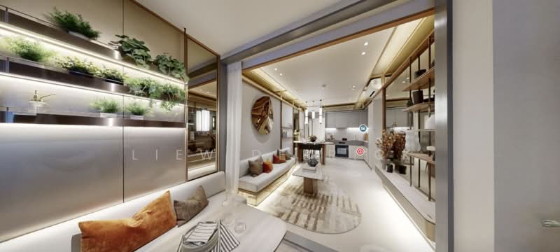 Union Square Residences, 28 Havelock Road,, 2 Bedrooms, 700 sqft, Condominium For Sale, by Liew Derrick, 500196271 - Living Room - PropertyGuru.com.sg
