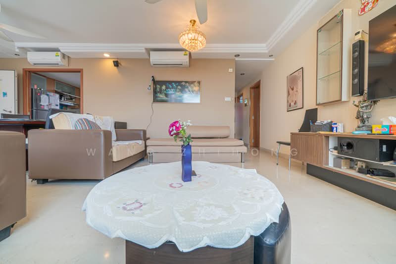 Changi Rise Condo, 16 Simei Rise, 3 Bedrooms, 1,259 sqft, Condominium For Sale, by Wang ZhiHong, 500196272 - Living Room - PropertyGuru.com.sg