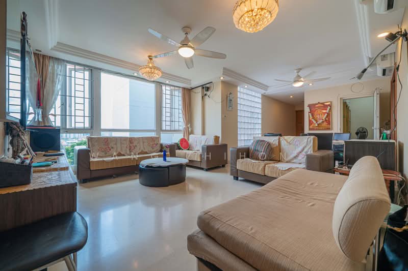 Changi Rise Condo, 16 Simei Rise, 3 Bedrooms, 1,259 sqft, Condominium For Sale, by Wang ZhiHong, 500196272 - Living Room - PropertyGuru.com.sg