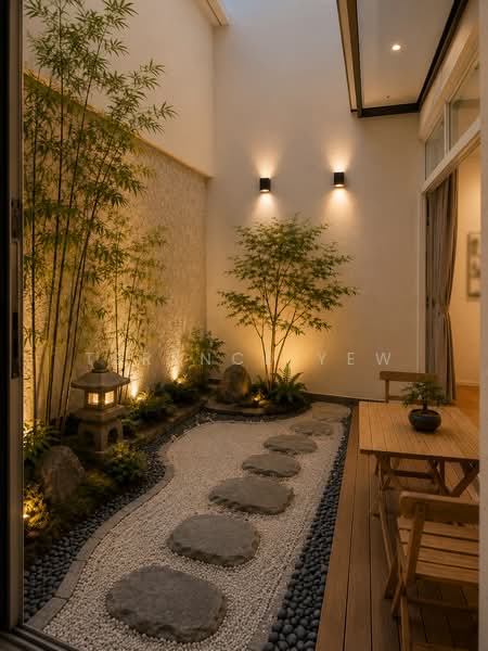 Glentrees, 11F Mount Sinai Lane, 5 Bedrooms, 3,671 sqft, Cluster House For Sale, by Terence Yew, 500196278 - Private Courtyard attach to family room - PropertyGuru.com.sg