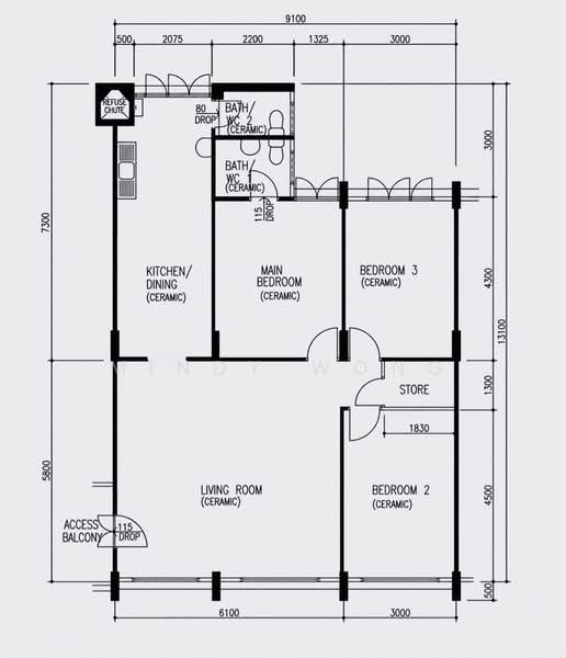 253 Yishun Ring Road, 253 Yishun Ring Road, 3 Bedrooms, 1,119 sqft, HDB Flat For Sale, by Mindy Wong, 500196292 - PropertyGuru.com.sg