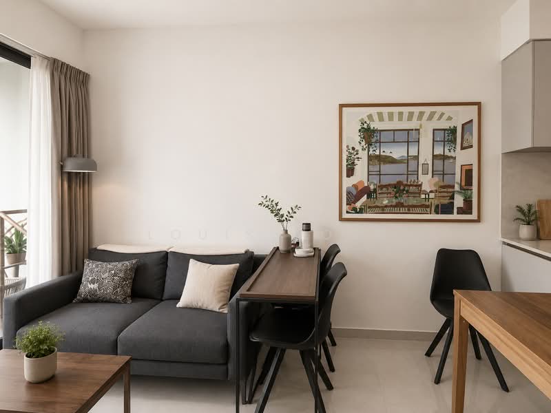 The Florence Residences, 99 Hougang Avenue 2, 1 Bedroom, 527 sqft, Condominium For Sale, by Louis Wong, 500196302 - Living Room - PropertyGuru.com.sg