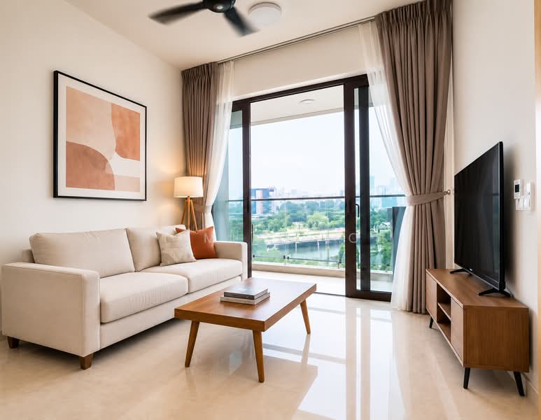 The Tre Ver, 64 Potong Pasir Avenue 1, 1 Bedroom, 495 sqft, Condominium For Sale, by Yi Ming Loh, 500196349 - Living Room - PropertyGuru.com.sg