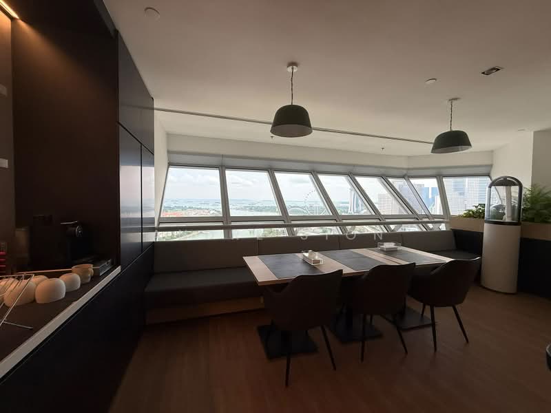 The Concourse, 300 Beach Road, 1,862 sqft, Office For Rent, by Andre Sion, 500196352 - Dining Room - CommercialGuru.com.sg