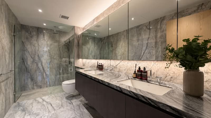 🌿1km to SJI Junior🌿Brand New Freehold Terrace🌿Walk to Novena MRT☎️Joleen 8686~9040, Newton / Novena, 6 Bedrooms, 6,062 sqft, Terraced House For Sale, by Joleen Lye, 500196355 - Bathroom - PropertyGuru.com.sg
