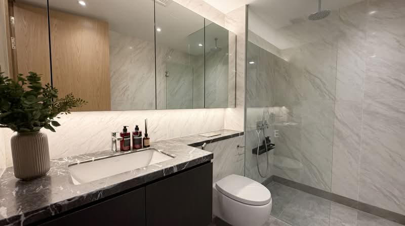🌿1km to SJI Junior🌿Brand New Freehold Terrace🌿Walk to Novena MRT☎️Joleen 8686~9040, Newton / Novena, 6 Bedrooms, 6,062 sqft, Terraced House For Sale, by Joleen Lye, 500196355 - Bathroom - PropertyGuru.com.sg