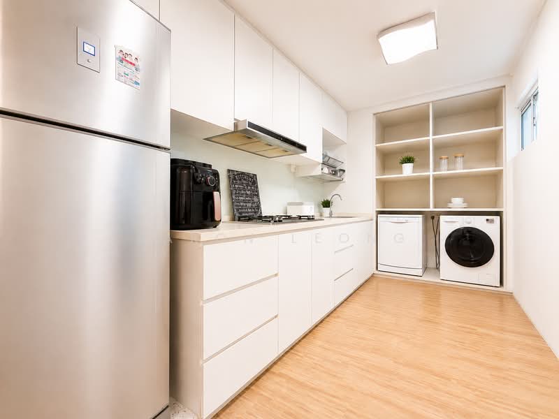 120 Hougang Avenue 1, 120 Hougang Avenue 1, 3 Bedrooms, 1,432 sqft, HDB Flat For Sale, by Aaron Leong, 500196360 - Kitchen - PropertyGuru.com.sg