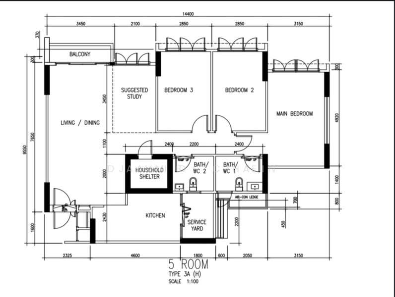 Block 336B HDB Anchorvale Crescent, Anchorvale Crescent, 3 Bedrooms, 1,238 sqft, HDB Flat For Sale, by James Tai, 500196371 - PropertyGuru.com.sg