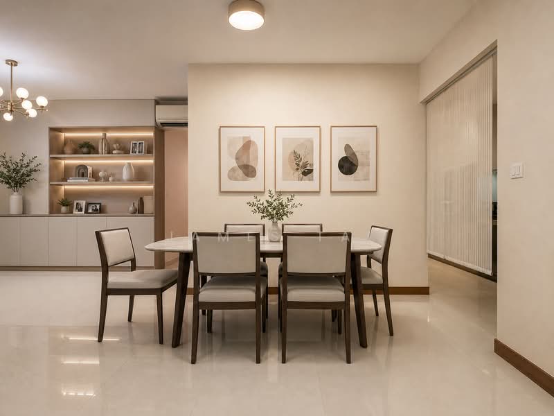 Block 336B HDB Anchorvale Crescent, Anchorvale Crescent, 3 Bedrooms, 1,238 sqft, HDB Flat For Sale, by James Tai, 500196371 - Dining Room - PropertyGuru.com.sg