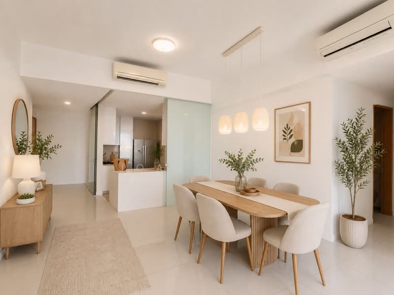 d'Leedon (Former Farrer Court), 9 Leedon Heights, 4 Bedrooms, 1,744 sqft, Condominium For Sale, by Joanne Li, 500196375 - Dining Room - PropertyGuru.com.sg