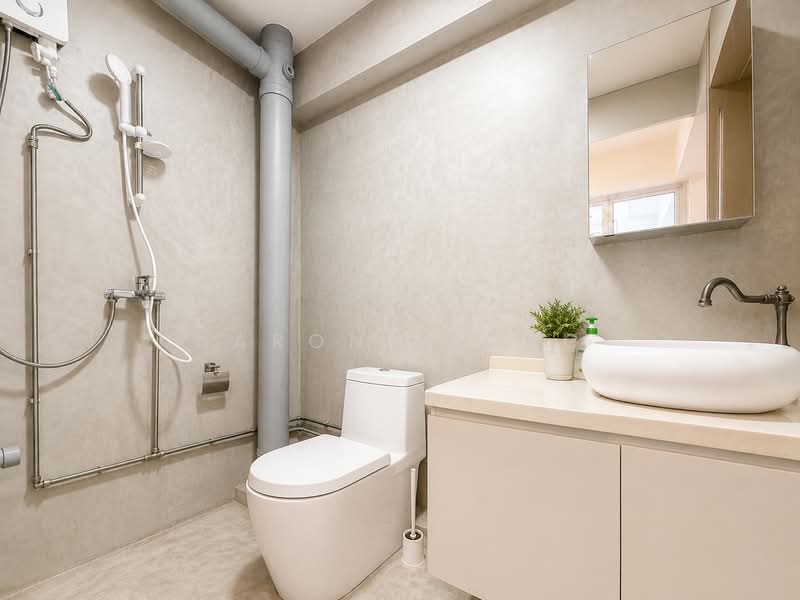 Rare 5 Room Maisonette, No Extension, Unblocked Greenery View, , 3 Bedrooms, 1,432 sqft, HDB Flat For Sale, by Aaron Leong, 500196379 - Bathroom - PropertyGuru.com.sg