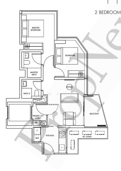 One Draycott, 1 Draycott Park, 2 Bedrooms, 732 sqft, Condominium For Sale, by Ann Marie Ee, 500196386 - PropertyGuru.com.sg
