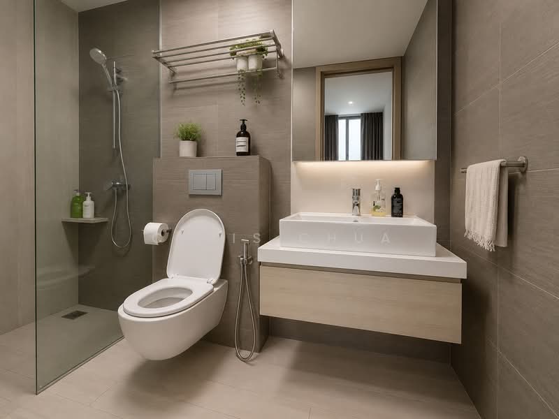 The Panorama, 18 Ang Mo Kio Ave 2, 2 Bedrooms, 700 sqft, Condominium For Sale, by Chris Chua, 500196393 - Bathroom - PropertyGuru.com.sg