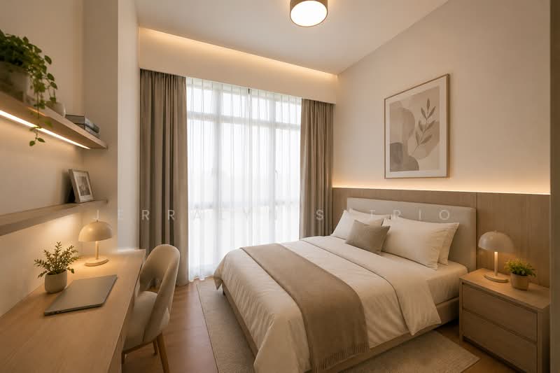 Casa Al Mare, 75 Jalan Loyang Besar, 2 Bedrooms, 775 sqft, Condominium For Sale, by Jerralyn Satrio, 500196446 - Bedroom - PropertyGuru.com.sg
