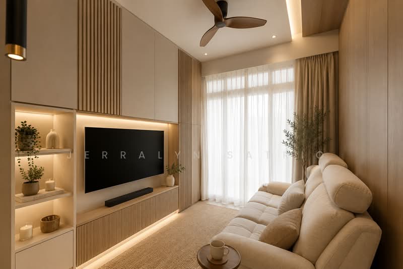 Casa Al Mare, 75 Jalan Loyang Besar, 2 Bedrooms, 775 sqft, Condominium For Sale, by Jerralyn Satrio, 500196446 - Living Room - PropertyGuru.com.sg