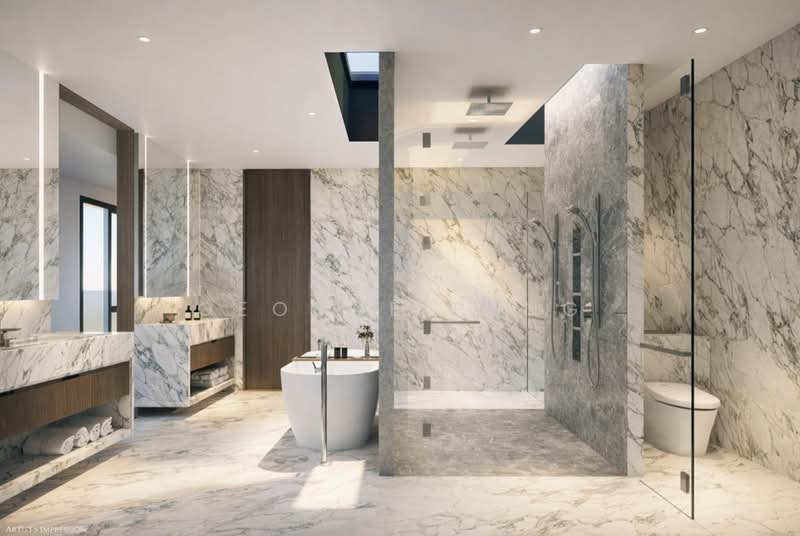 Ventura House Sian Tuan Avenue Hong Kong Park, Sian Tuan Avenue, 7 Bedrooms, 14,482 sqft, Detached House For Sale, by George Peng, 500196453 - Bathroom - PropertyGuru.com.sg