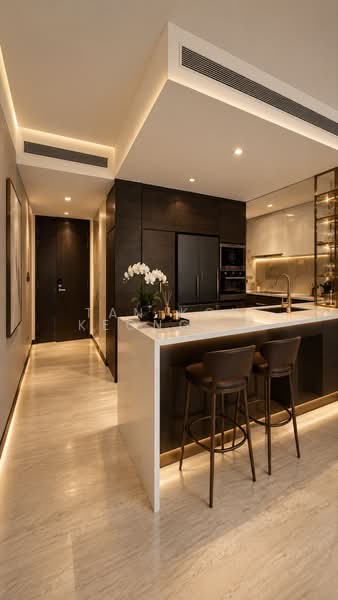 Horizon Residences, 41 Pasir Panjang Hill, 3 Bedrooms, 1,378 sqft, Condominium For Sale, by Tan Kok Keong John, 500196462 - Kitchen - PropertyGuru.com.sg