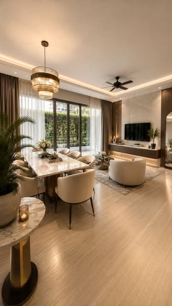 Horizon Residences, 41 Pasir Panjang Hill, 3 Bedrooms, 1,378 sqft, Condominium For Sale, by Tan Kok Keong John, 500196462 - Living Room - PropertyGuru.com.sg