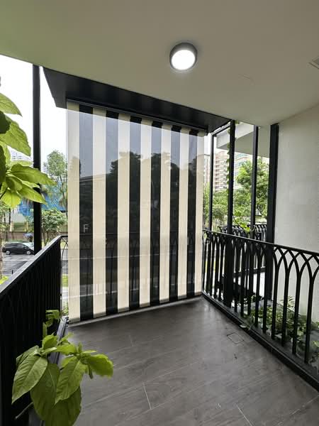 Jervois Mansion, 8 Jervois Close, 2 Bedrooms, 678 sqft, Condominium For Rent, by Florence Cheong, 500196474 - Balcony - PropertyGuru.com.sg