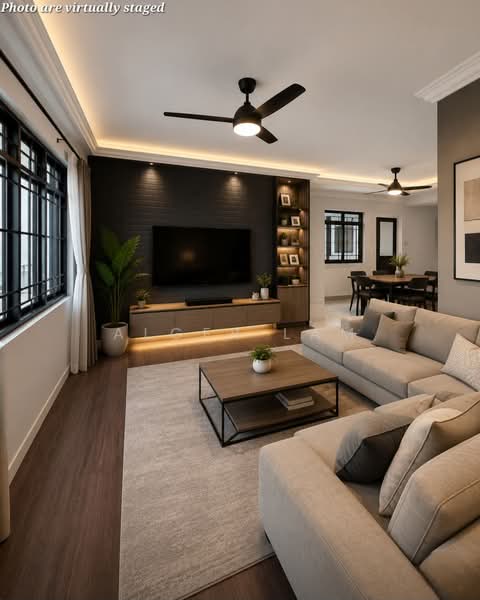 184C Rivervale Crescent, 184C Rivervale Crescent, 3 Bedrooms, 915 sqft, HDB Flat For Sale, by Alger Lam, 500196479 - Living Room - PropertyGuru.com.sg