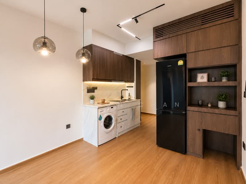 The Interweave, 21 Kim Keat Road, 2 Bedrooms, 689 sqft, Condominium For Rent, by Jordon Chan, 500196480 - Kitchenette - PropertyGuru.com.sg